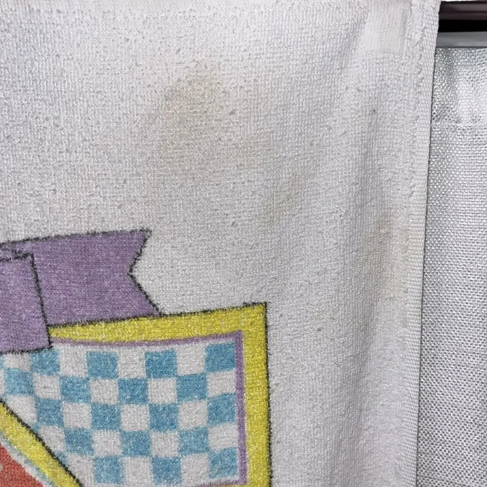 VTG 1990 Tiny Toon Adventures Babs Buster Bunny 23x43 Cotton Bath Cloth Towel B